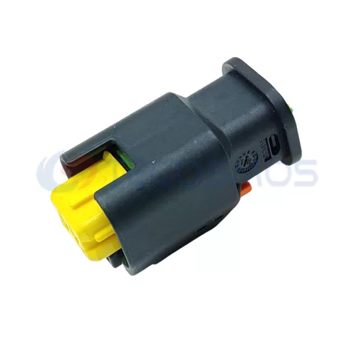 Auto Parts Automotive Exhaust Valve Waterproof Wire Harness Terminal Connector for BMW 2-Pin Female 1801175-4 - image 4